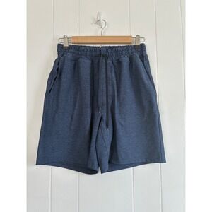 Outdoor Voices Men's Blue Heathered Athletic Shorts‎ Lightweight Sunday 7 Size S